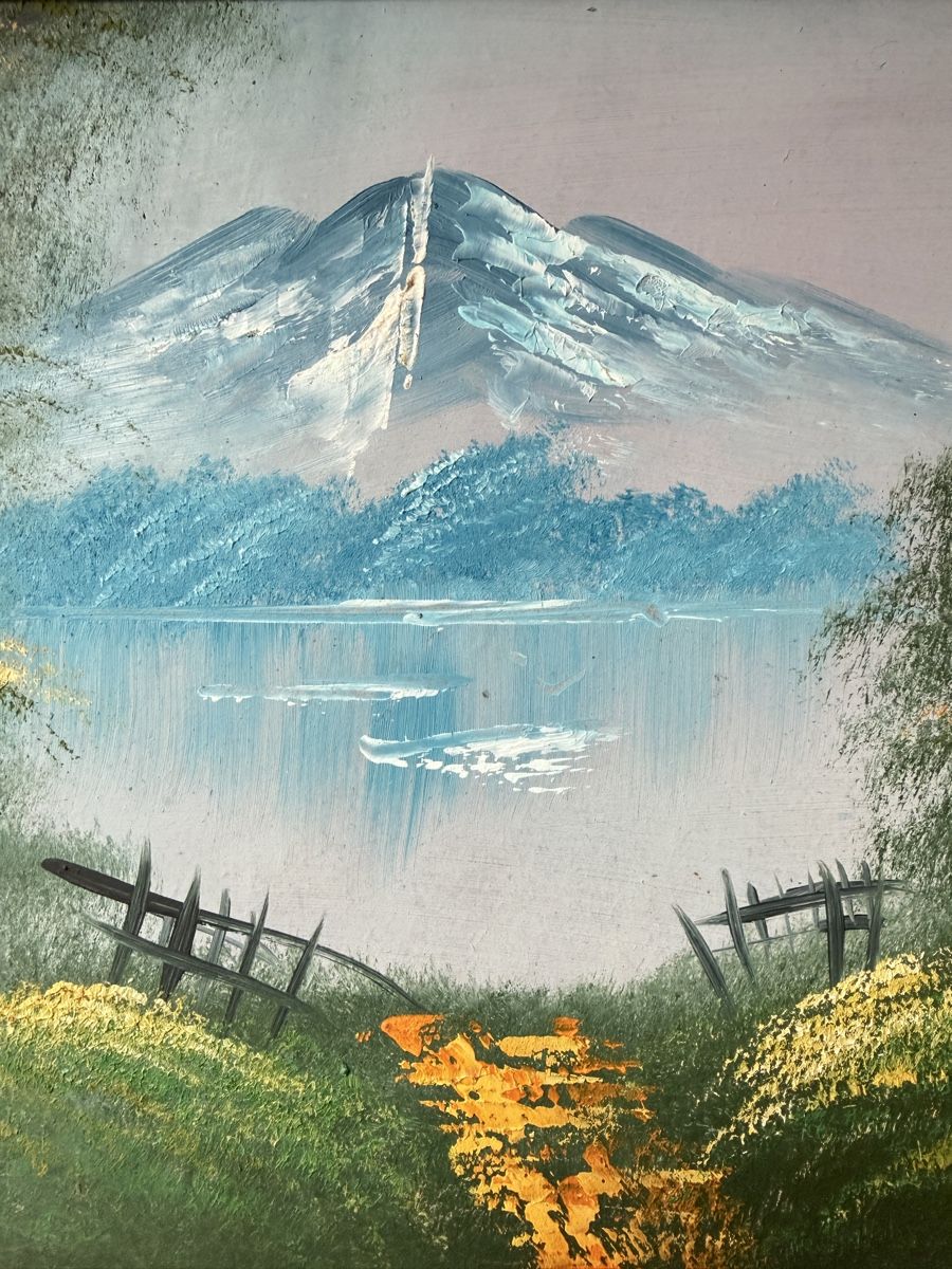Dipinti: Vintage Landschaftsbild mit Rahmen – Usato da Neuhausen venduto da VintageLove 3