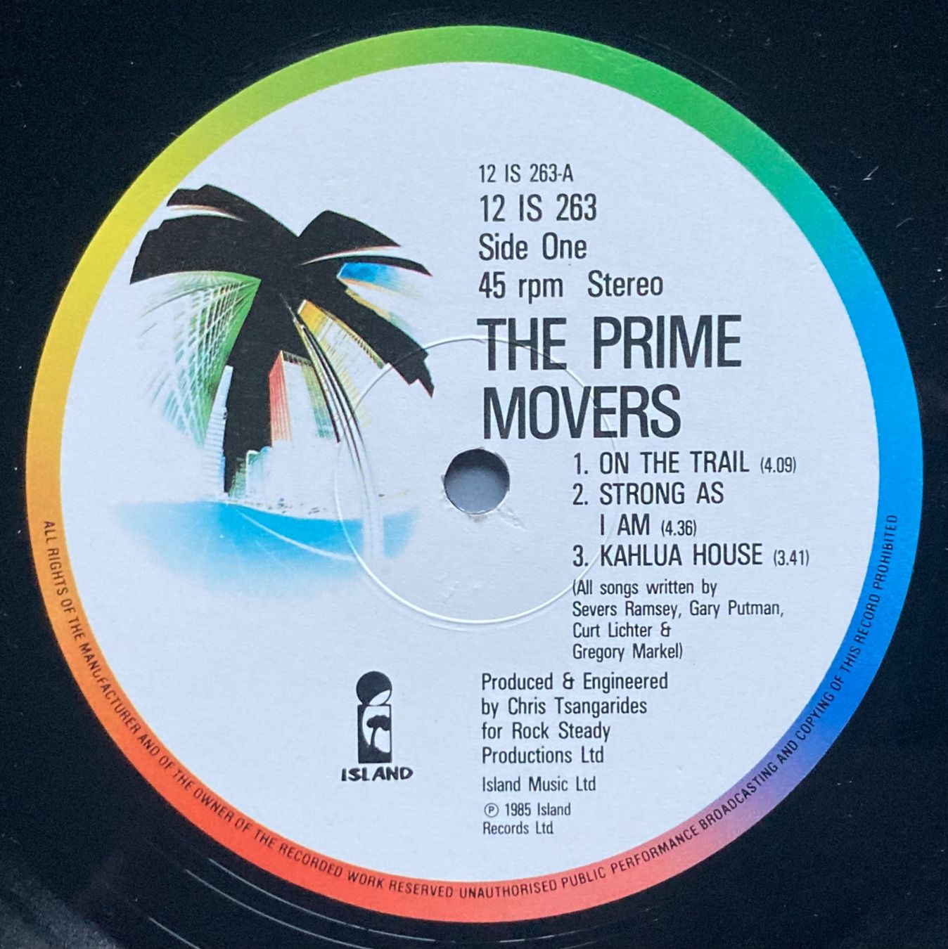Dischi in vinile: THE PRIME MOVERS - ON THE TRAIL – Usato da Poliez-Pittet venduto da Newtown-Records 2