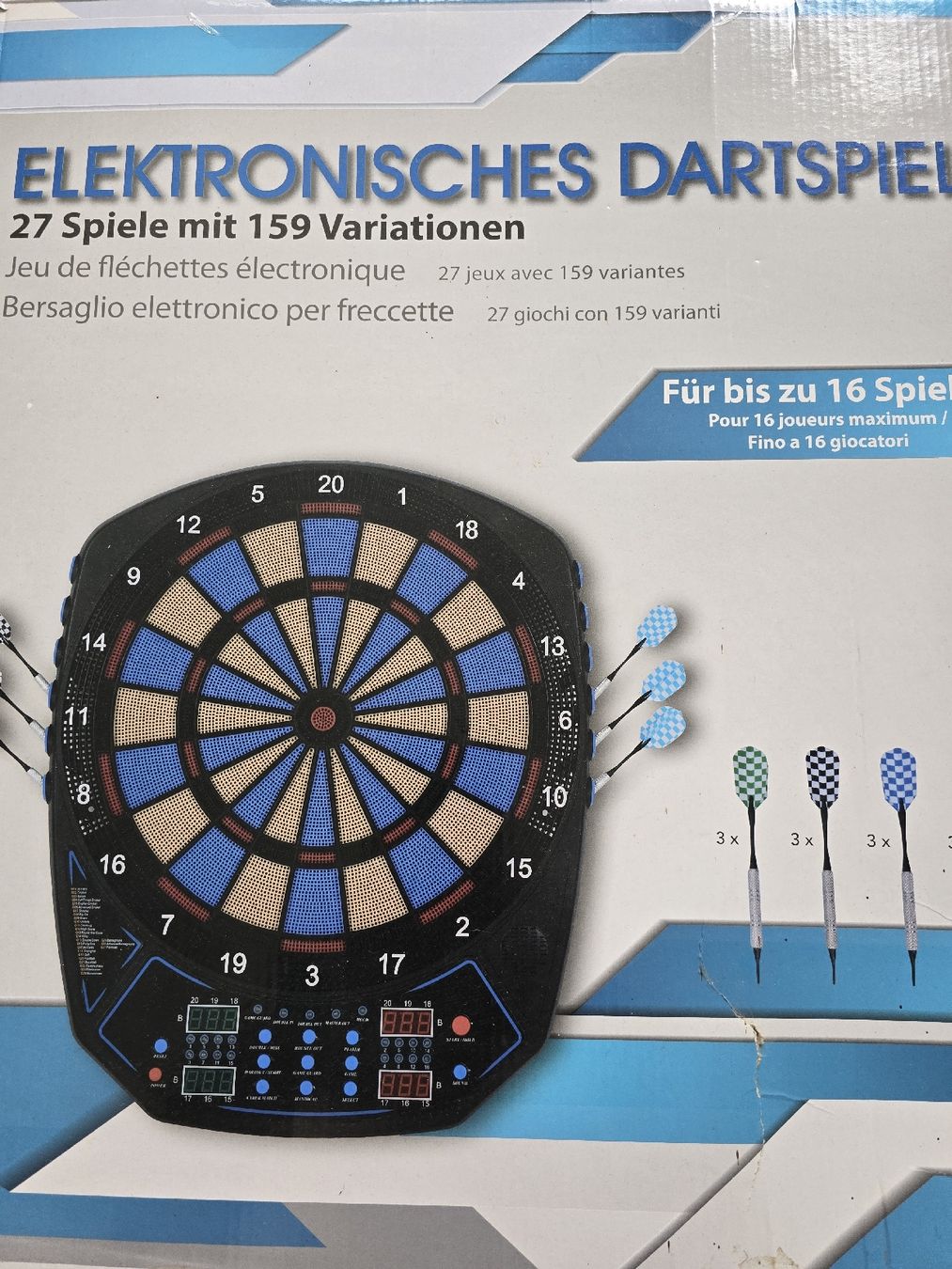 Freccette: Elektronisches Dartspiel – Usato da Büron venduto da Liv7