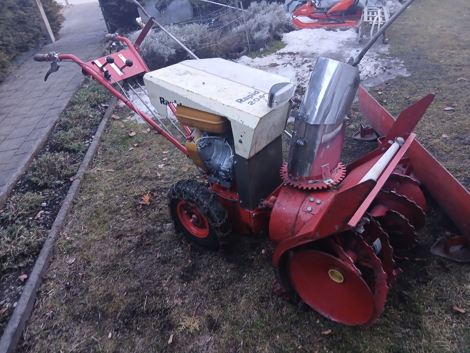 Rapid Tutte le macchine: Rapid 204 Schneefräse/Schneepflug – Usato da Seewis-Schmitten venduto da positiv220780 2