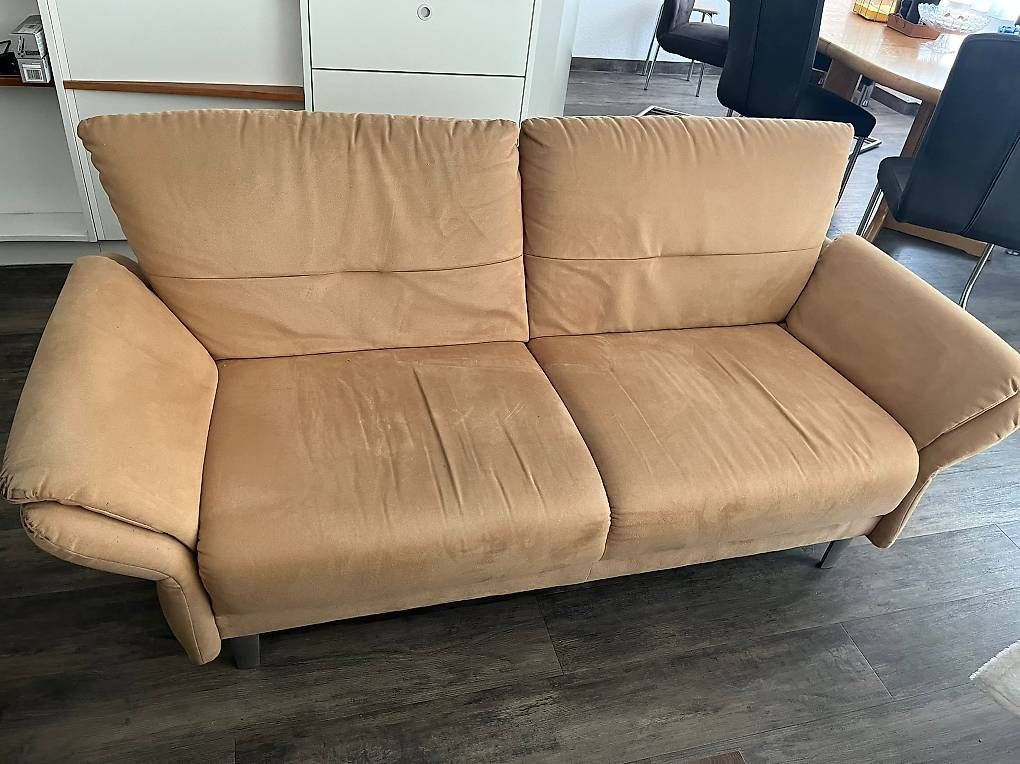 Divani: beiges Sofaset, besteht aus 3 Stück gemäss Bilder – Usato da St.Gallen venduto da Reto247 1