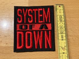 System of a Down Patch Aufnäher Sticker Metal Rock Band 3