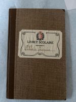 Livret scolaire ancien du Valais – 1903 – document historiqu
