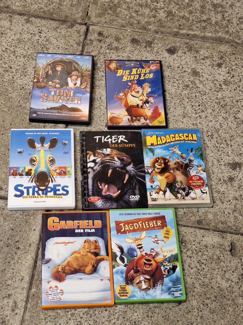 Tutti i DVDs: DVD für Kinder: 7 Stück – Usato da Niederglatt ZH venduto da Bobsli