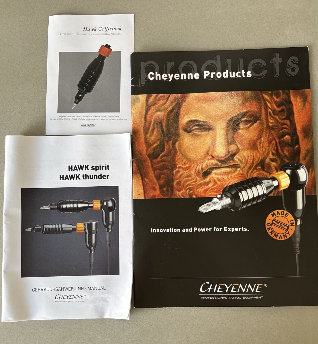 Tutte le macchine: Tattoo Maschine, Cheyenne Thunder, Netzteil Catpower 2 &div – Usato da Zürich venduto da 123luna 5