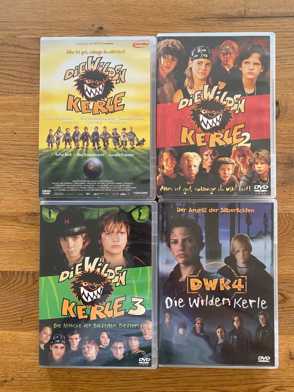 Spielfilme: Wilde Kerle 1-4 – Gebraucht aus Ettingen von