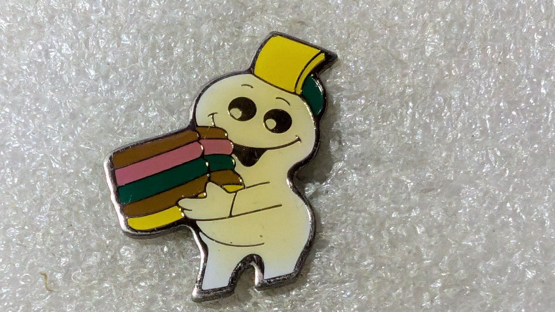 Placchette & Badge: Ansteckpin 167: Maga Bio – Usato da Oppligen venduto da Pin-Fall-Shop
