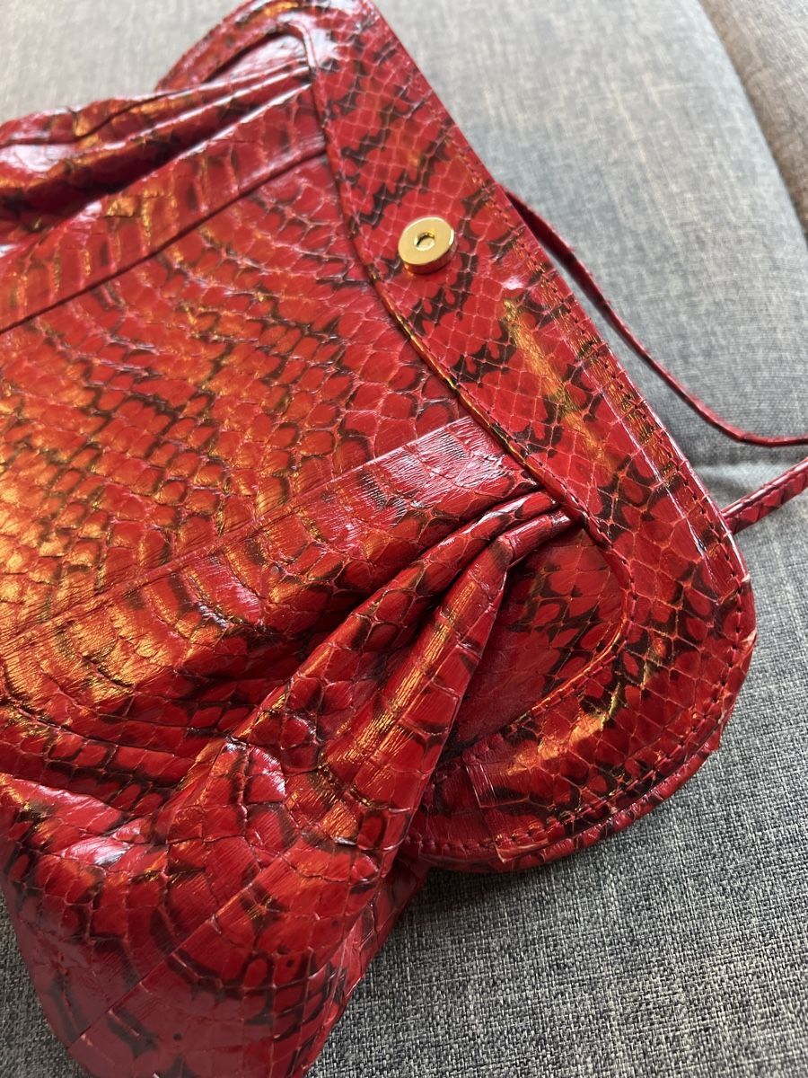 Borse da donna: NEU Exotenleder Clutch Echte Python von Angel Jackson – Nuovo (secondo la descrizione) da Uitikon Waldegg venduto da anj_lg66 2
