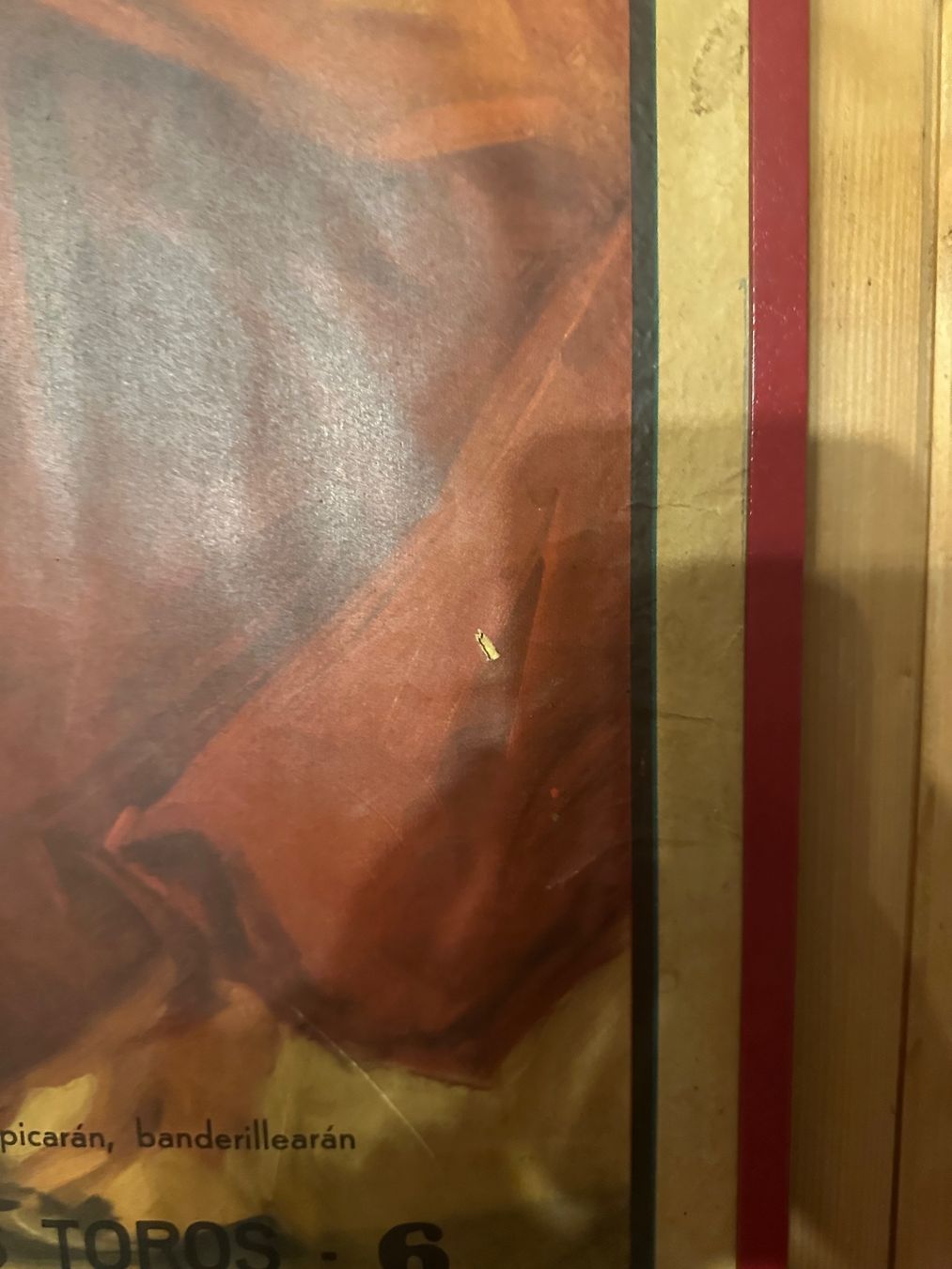 Foto & Immagini: Original Corrida poster from 1964 Barcelona – Usato da Mendrisio venduto da Ul_fonta 4