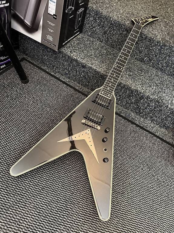 Strumenti musicali: Epiphone Flying V Custom D. Mustaine – Nuovo e nell'imballaggio originale da Morges venduto da GvnMusic 1