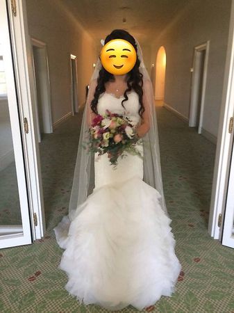 Hochzeitskleid Mermaid Grösse 34/36
