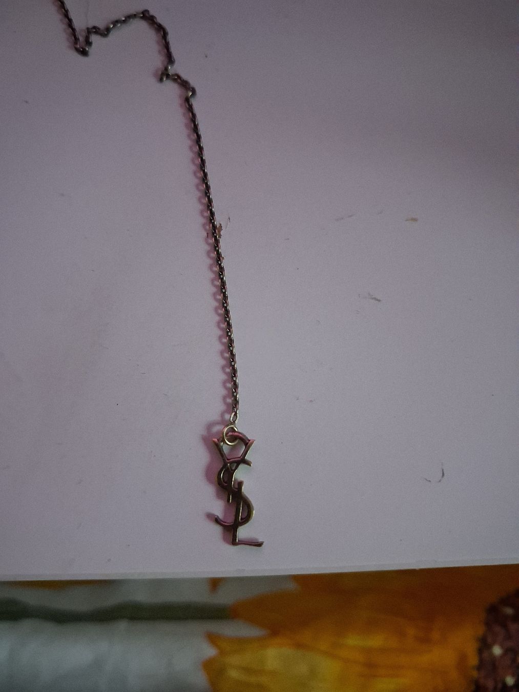 Saint Laurent Catenine: YSL Saint Laurent Kette Halschmuck 1 maligs angebot greif zu – Usato da Sevelen venduto da rot_7p8z 1