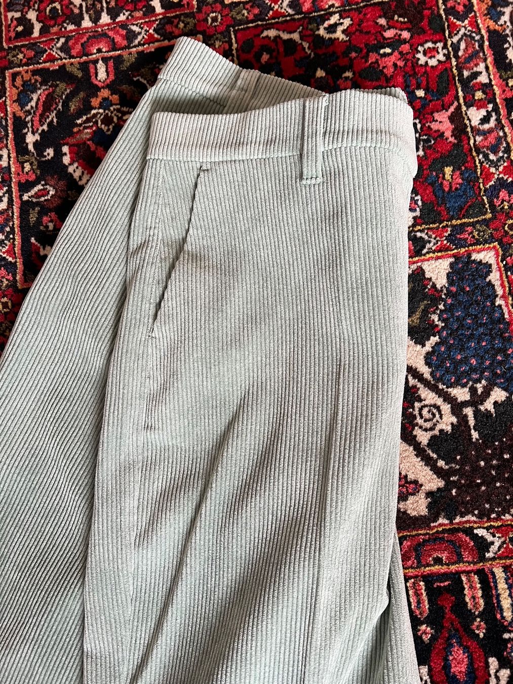 Hosen: Cordhose, mintgrün, Gr. 42, neu – Neu (gemäss Beschreibung) aus Biel/Bienne von Girasole232 4