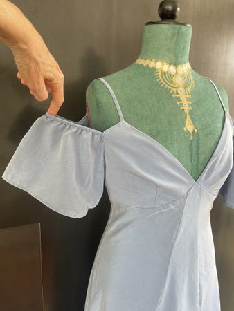Elegantes & luftiges Sommerkleid size M * Robe d'éte