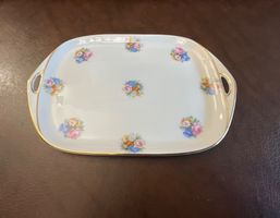 Butterplatte aus Porzelan Aus der Tschechoslowakei
