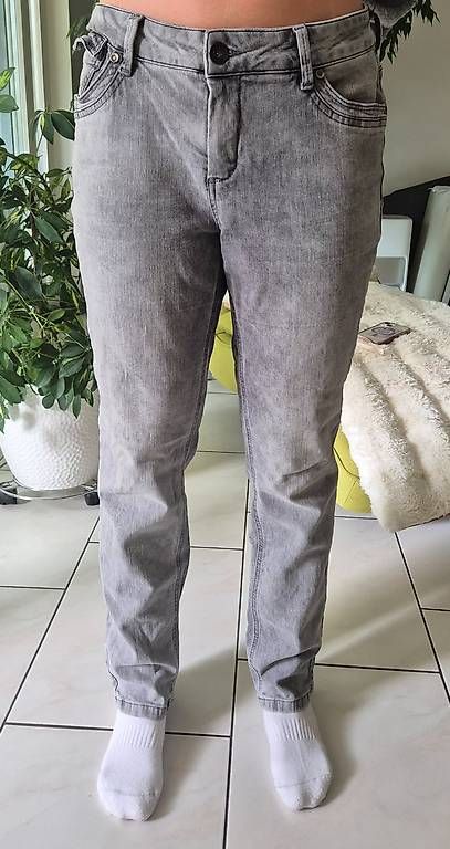 Jeans: Heine Jeans, hellgrau, D 21 – Usato da Baar venduto da Biga3