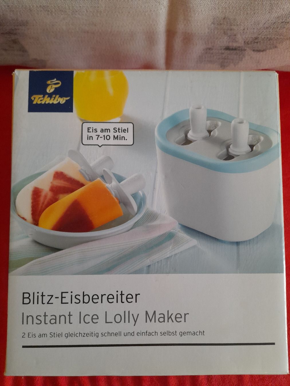 Tchibo Elettrodomestici da cucina: Tchibo Blitz-Eisbereiter Instant Ice Lolly Maker neu – Nuovo e nell'imballaggio originale da Winterthur venduto da Ufff512