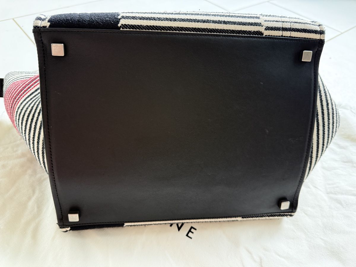 Celine Taschen für Damen: Céline Cabas Phantom Bag, Streifenmuster, Top Zustand! – Gebraucht aus Küsnacht ZH von divarocci 6