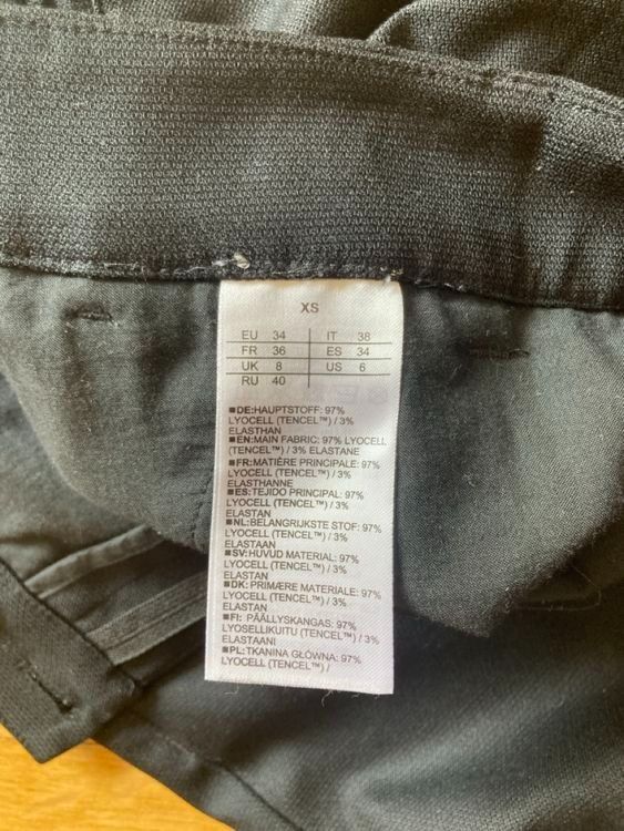 Armedangels Pantaloni: Armedangels Hose, Gr. XS, schwarz – Usato da Stans venduto da blitzhimmelblau 5