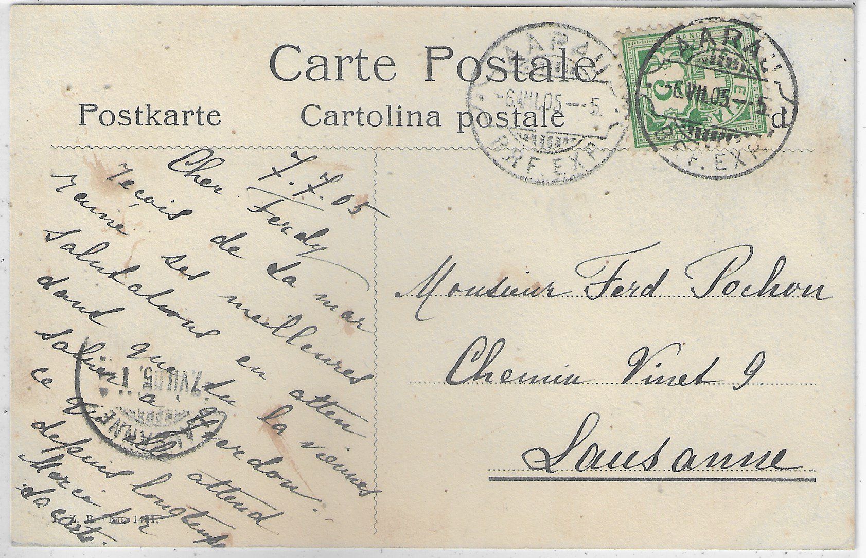 Cartoline postali: Aarau - Das Schloss – Usato da Ettingen venduto da Kartenplanet 1