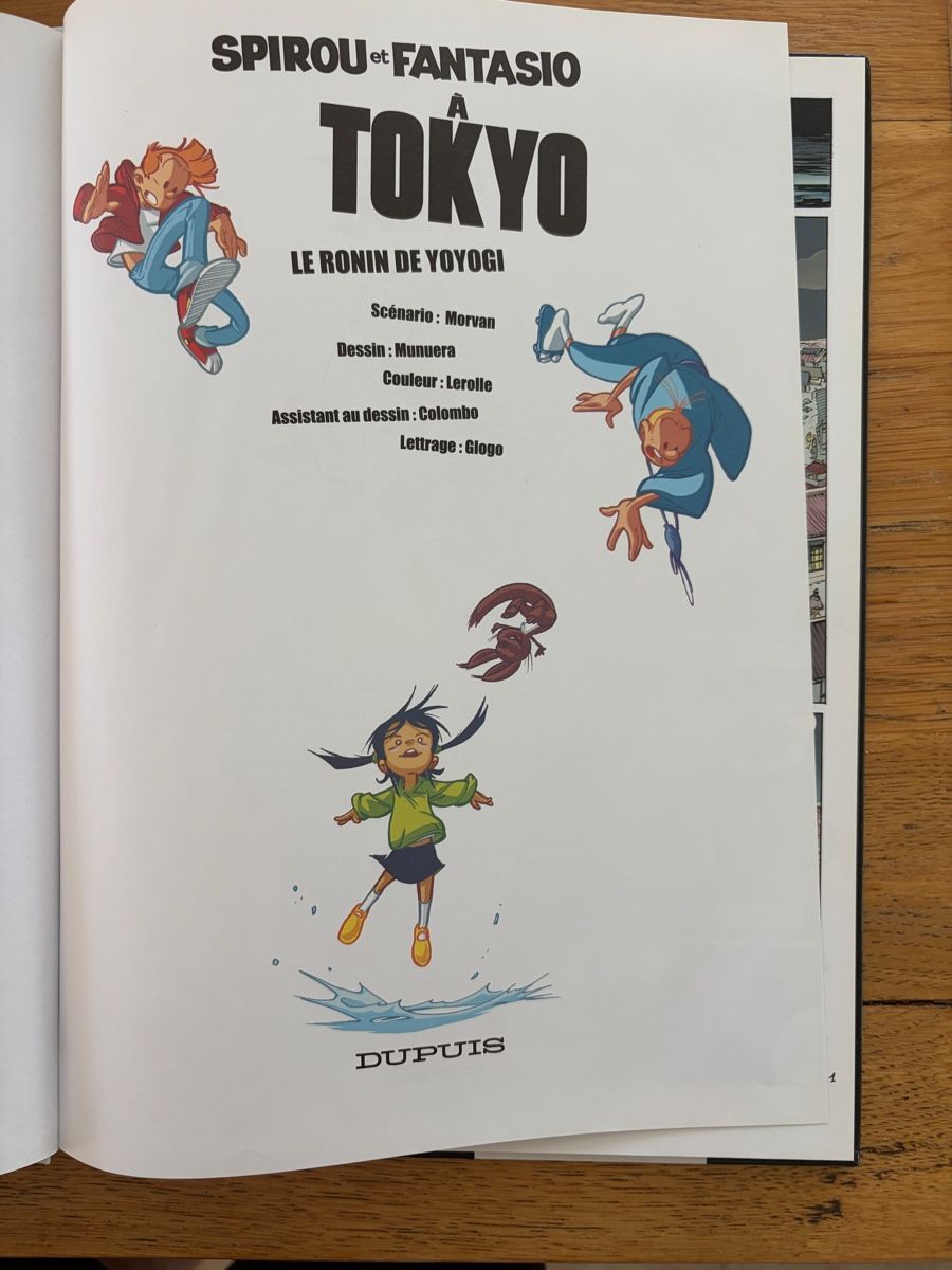 Fumetti:  BD Spirou et Fantasio à Tokyo  – Usato da Echallens venduto da JAR69 2