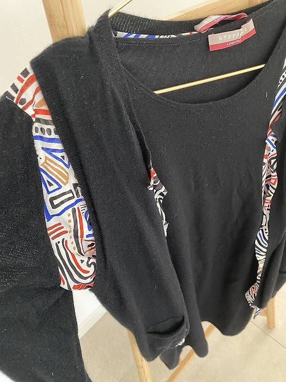 Stefanel Vestiti: Abito + cardigan Stefanel cashmere – Usato da Bellinzona venduto da mon_2wjn 1