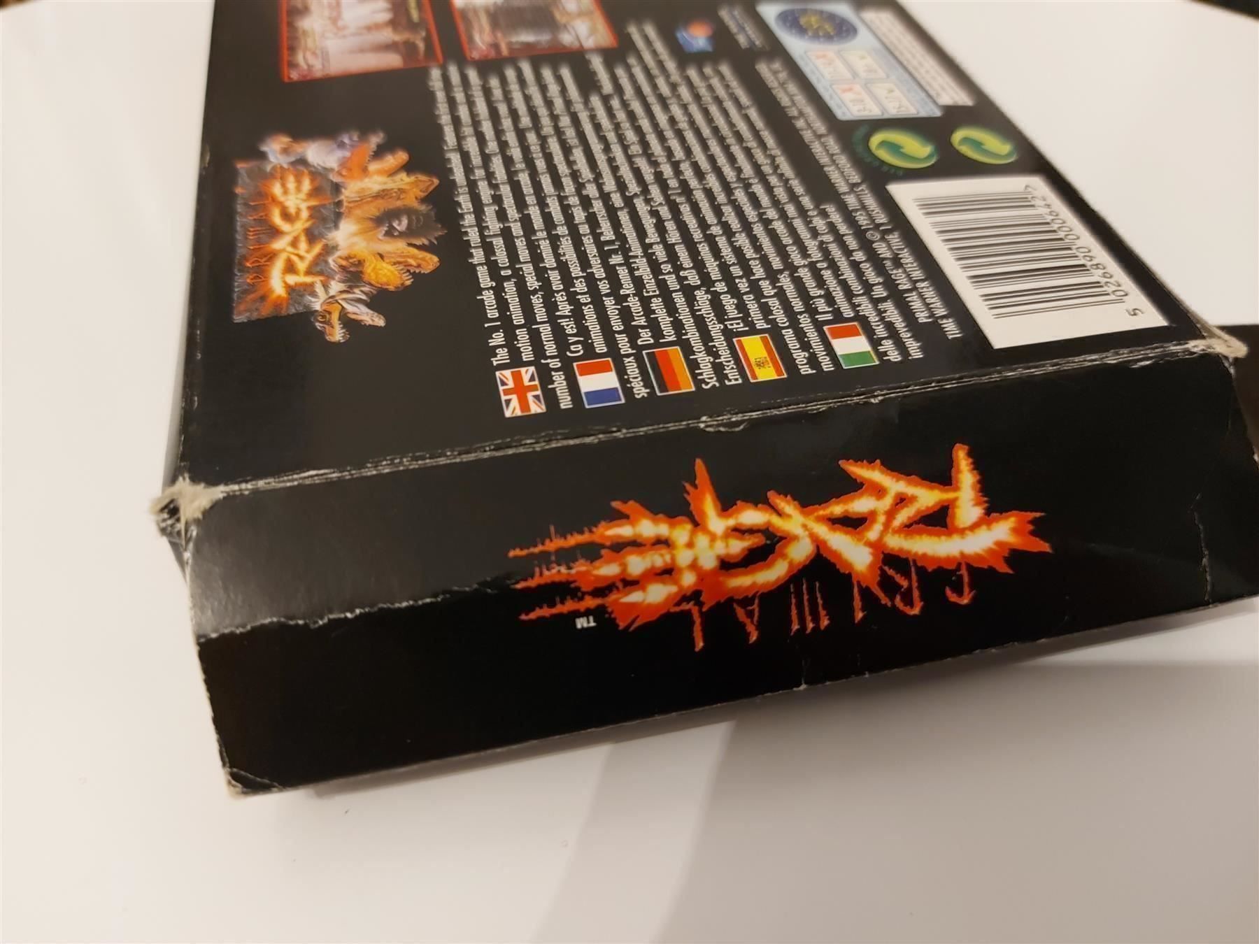 Nintendo Giochi: Primal Rage Super Nintendo SNES OVP – Usato da Aarau venduto da Kaesekuchen2000 7