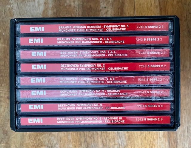 CDs: Sergiu Celibidache Münchner Philharmoniker Edition 10 CD-Box – Neu (gemäss Beschreibung) aus St. Gallen von octavian17 1
