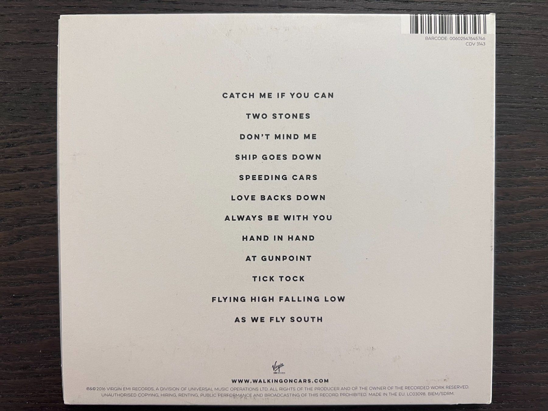 CDs: Walking On Cars - Everything This Way – Gebraucht aus Zürich von MusikFreunde 1