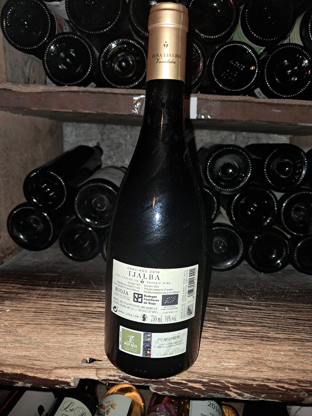 Rioja Vins: Viña Ijalba Graciano rioja 2016  – Neuf avec emballage d'origine à Le locle par juliensaran 2