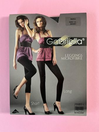 Leggings Short Gabriella, Grösse 1/2 (XS/S), Farbe Schwarz