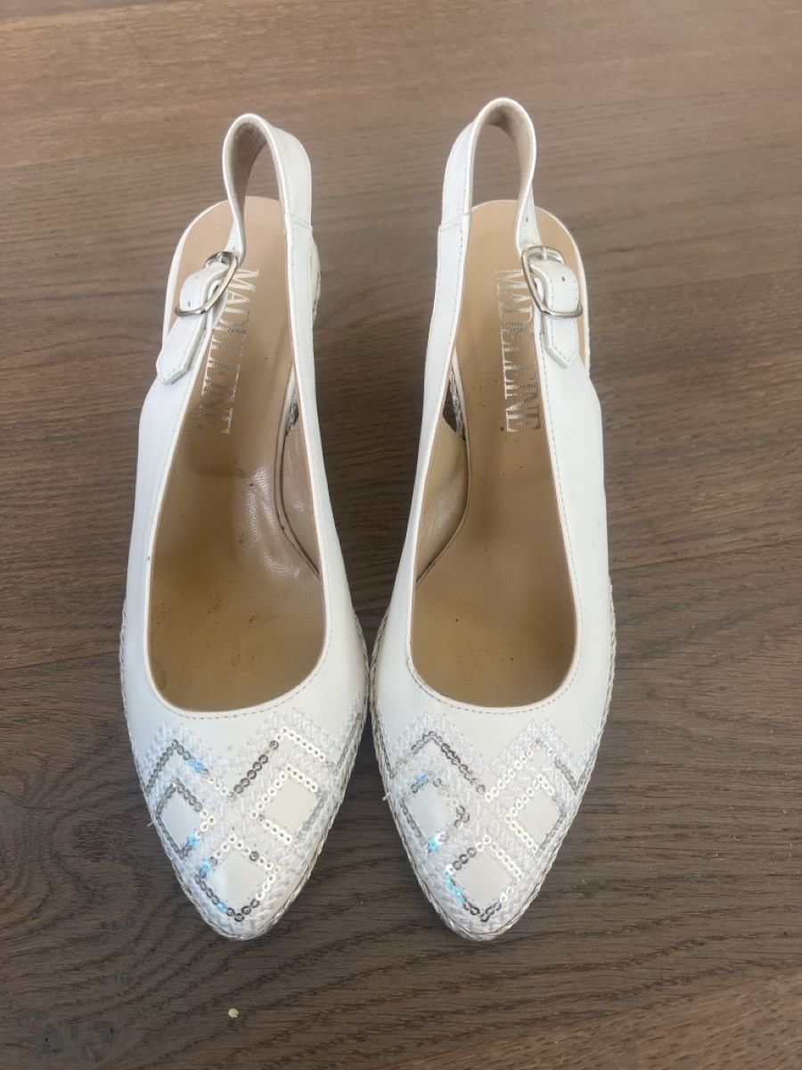 Madeleine Scarpe da donna: Slingpumps Madeleine Gr. 38 mit Keilabsatz – Nuovo (secondo la descrizione) da Uetikon am See venduto da Sarahm76
