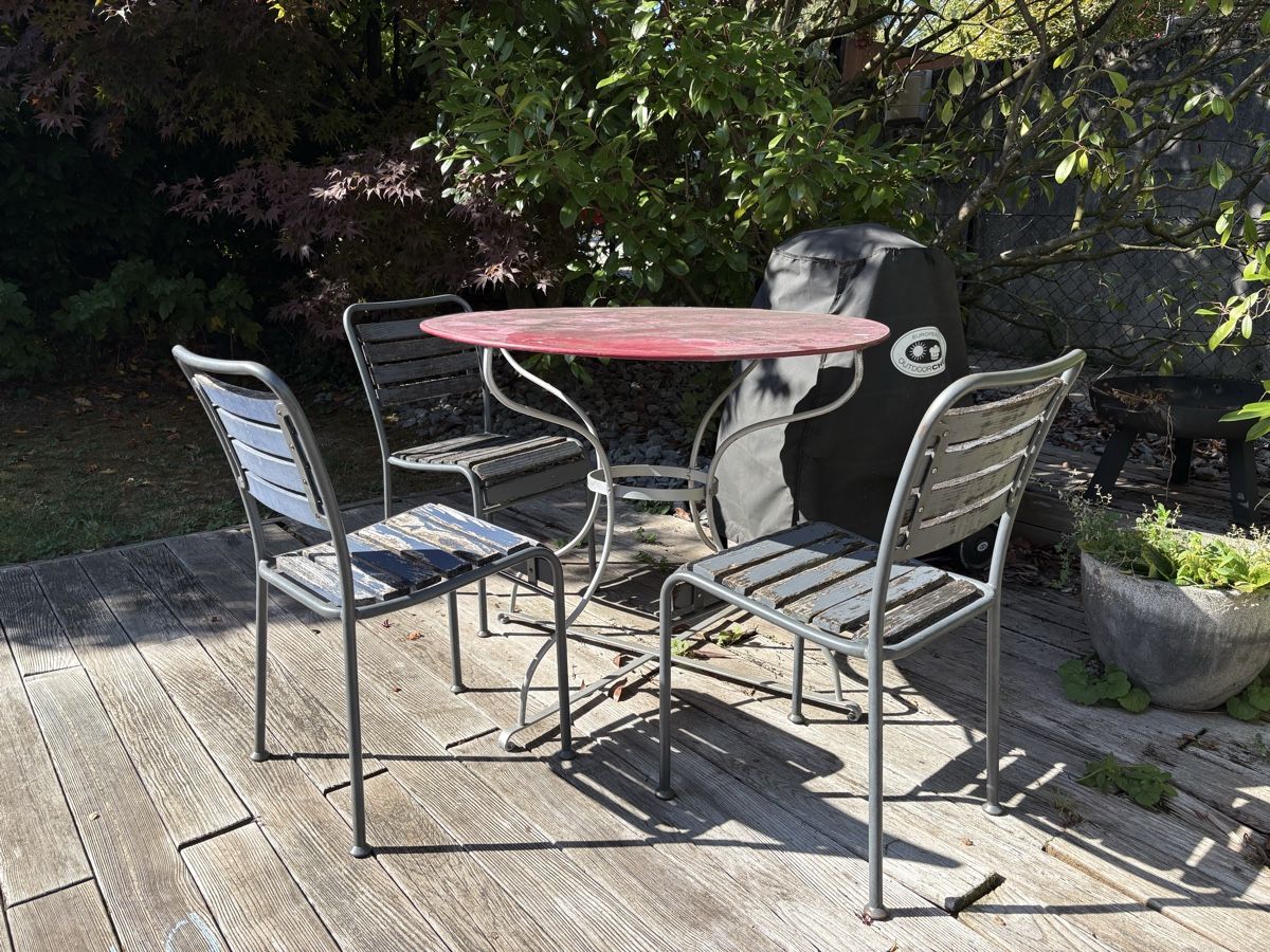Set di tavolo e panche: Gartentisch und Stühle gebraucht – Usato da Gockhausen venduto da lenibeni