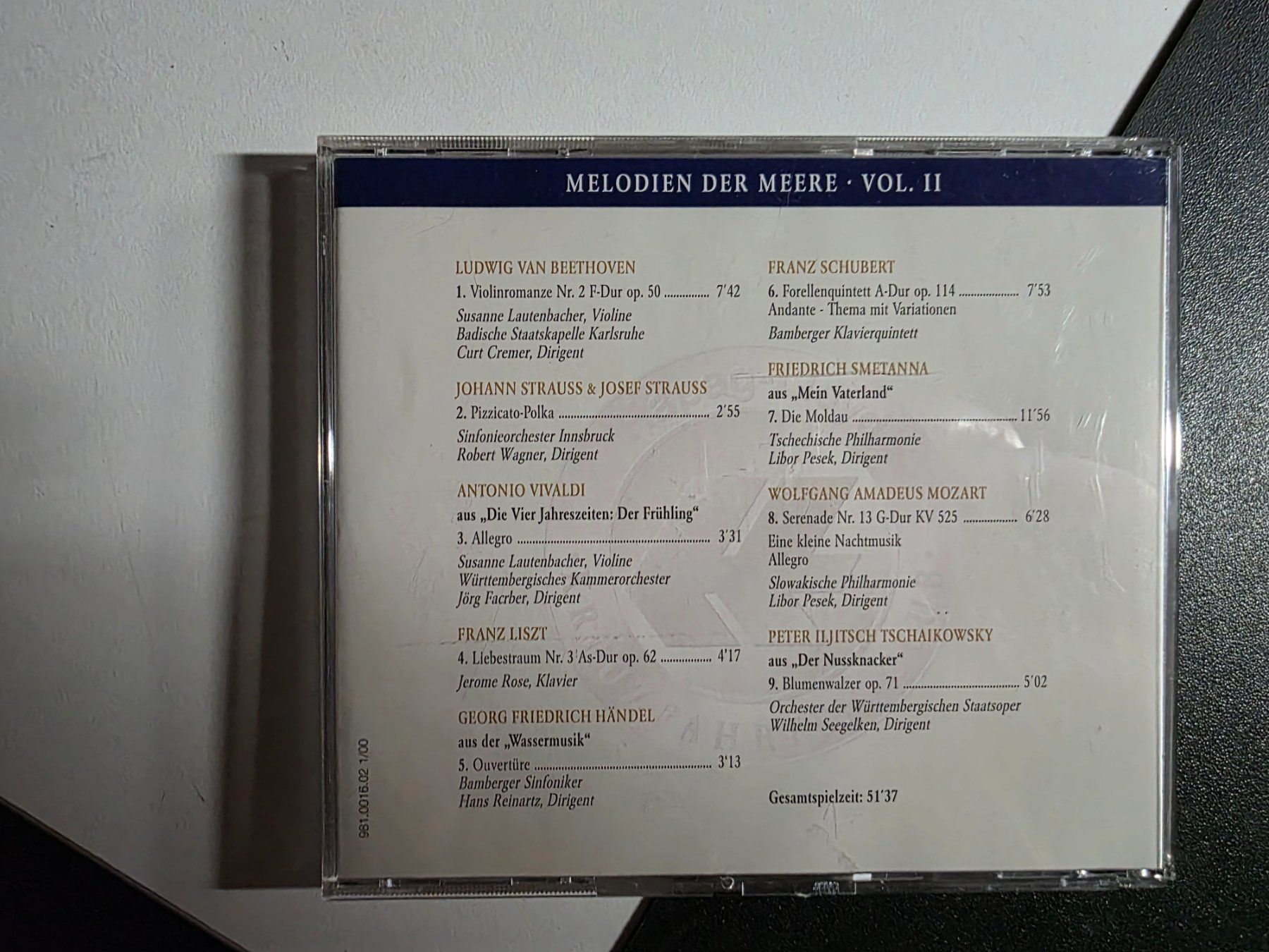 CD: Klassik CD - Melodien der Meere - Hapag-Lloyd – Usato da Walterswil BE venduto da Lonitti 1
