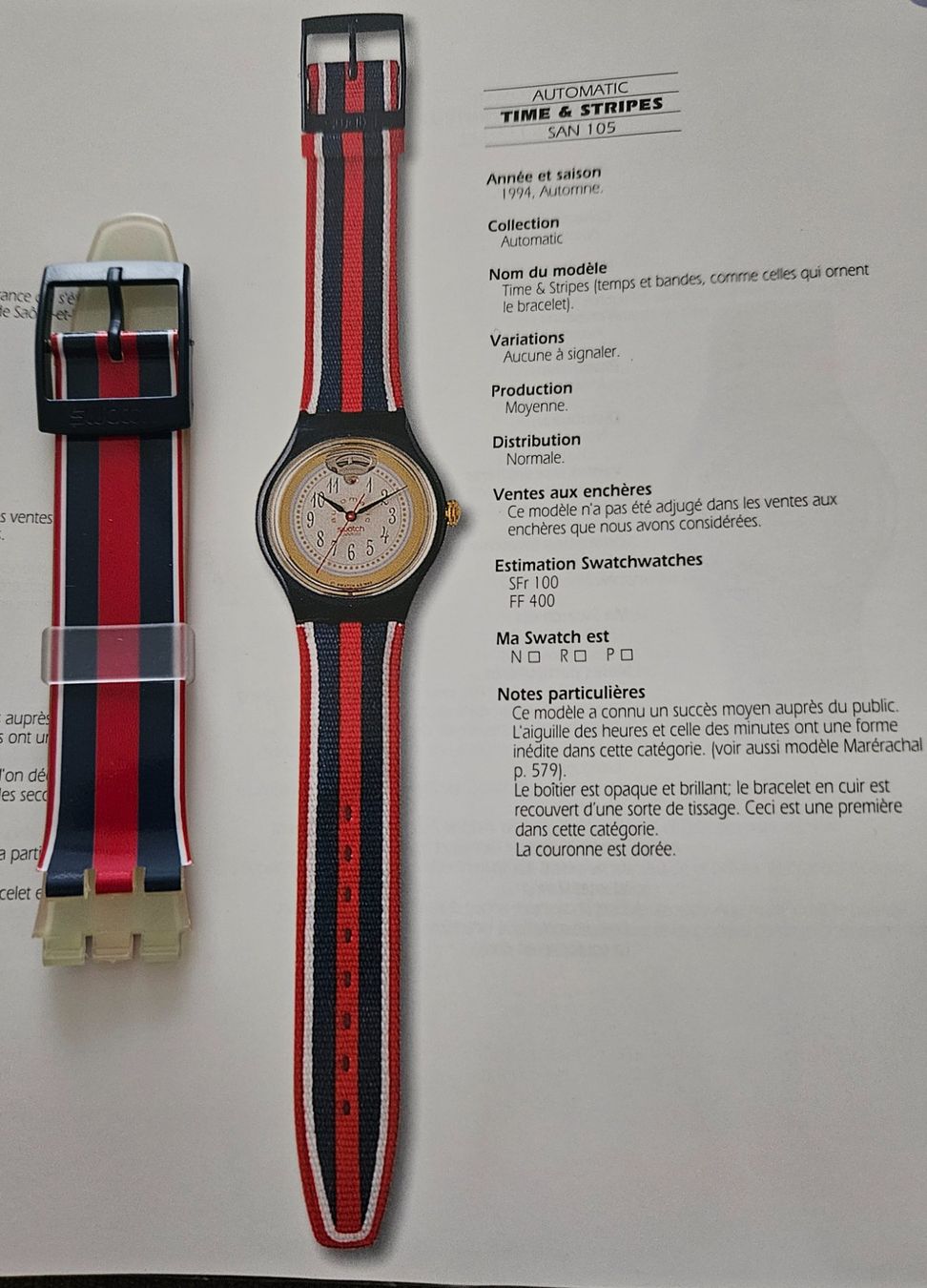 Swatch Orologi: Swatch Bracelet Prototype Time & Stripes plastique! – Nuovo (secondo la descrizione) da Genève venduto da Icg146 2