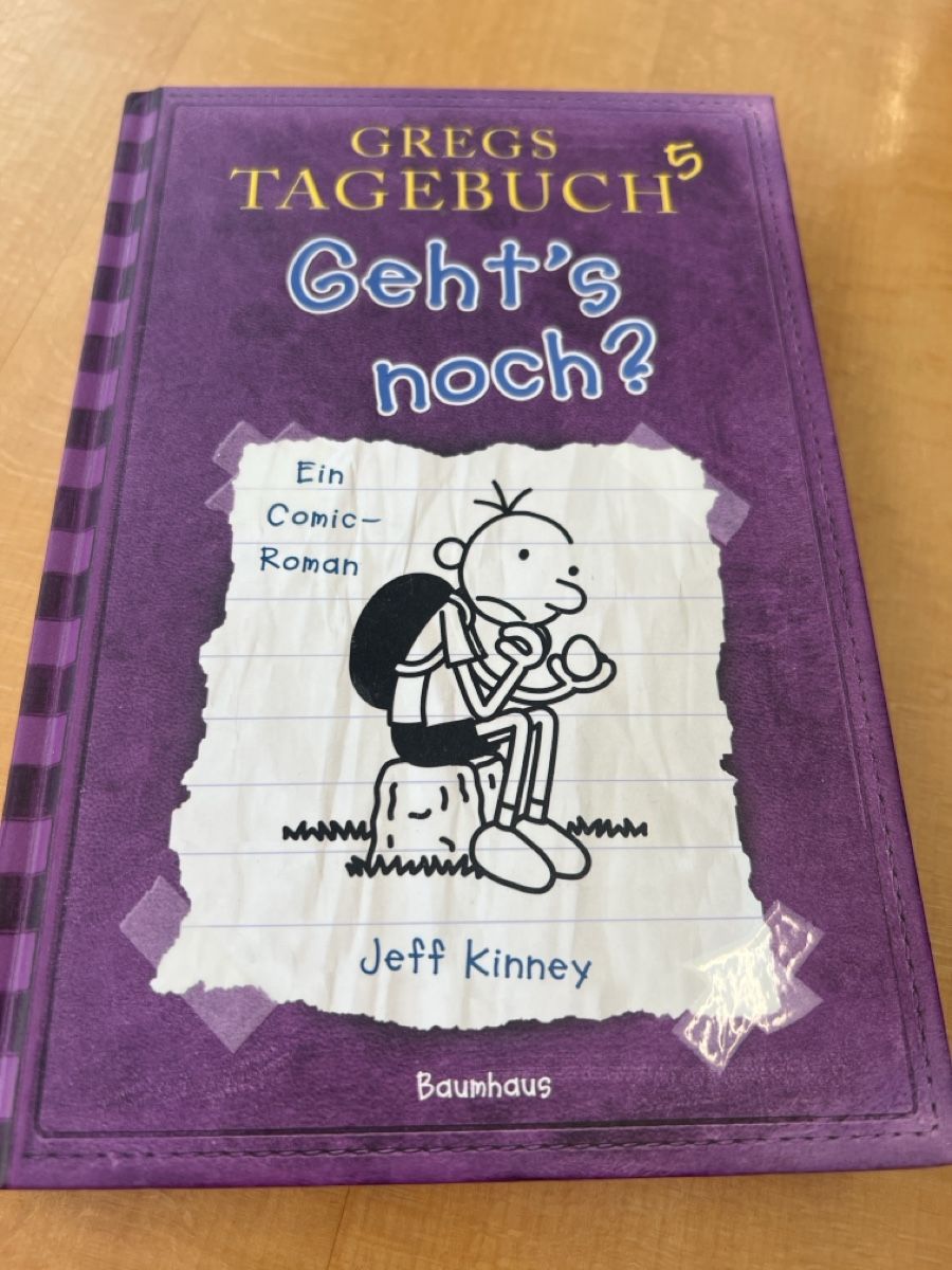 Libri: Gregs Tagebuch 5 Geht's noch Jeff Kinney Comic-Roman – Usato da Rorschach venduto da TrendyDeals