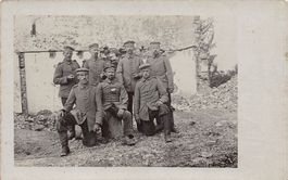 WK I: Soldaten K.W.L.J.R. 125 1. Komp. Feldpost 1915