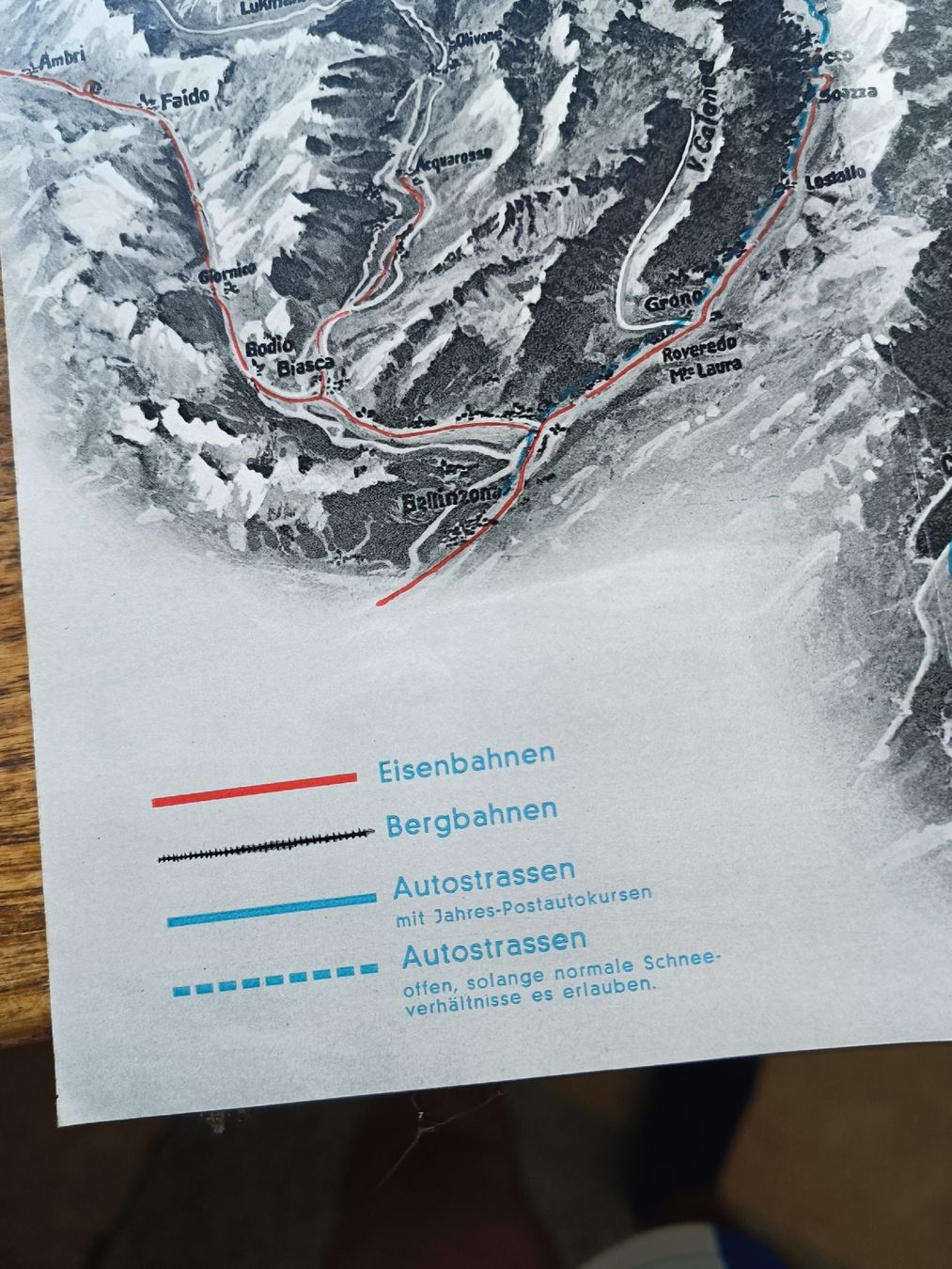 Documenti: Alter Prospekt / Graubünden - Ausgabe ca. 1939 – Usato da Brugg AG venduto da Ente015 4