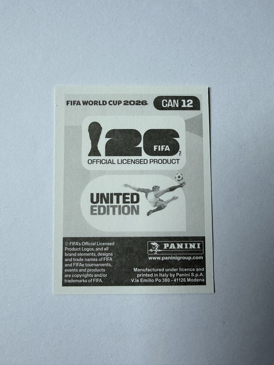 Panini Carte collezionabili: Carte panini 2026 - Jonathan Osorio - CAN 12 – Nuovo (secondo la descrizione) da La Neuveville venduto da mypinguin 1