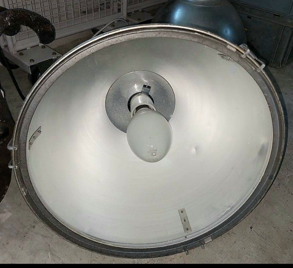 Lampade: Grosser Industrie Lampe, Vintage Lampe – Usato da Siblingen venduto da rantiques 1