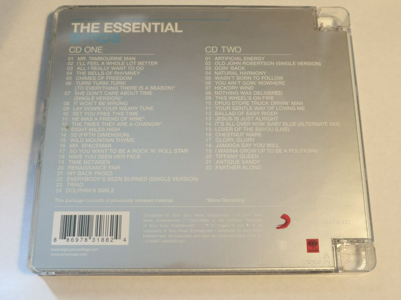 CD: 2x CD The Essential Byrds – Usato da Eschenbach SG venduto da Astalavista 1