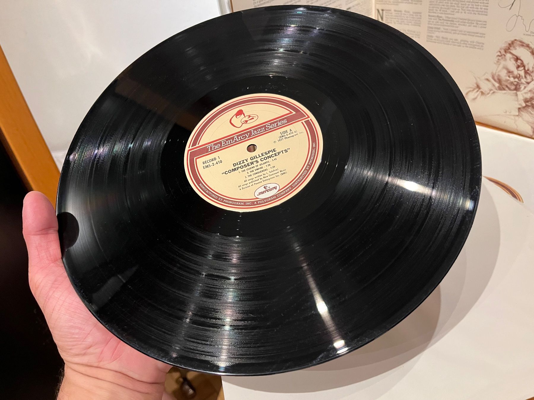 Dischi in vinile: Dizzy Gillespie - Composer's Concepts – Usato da Küsnacht ZH venduto da JazzRecords 4