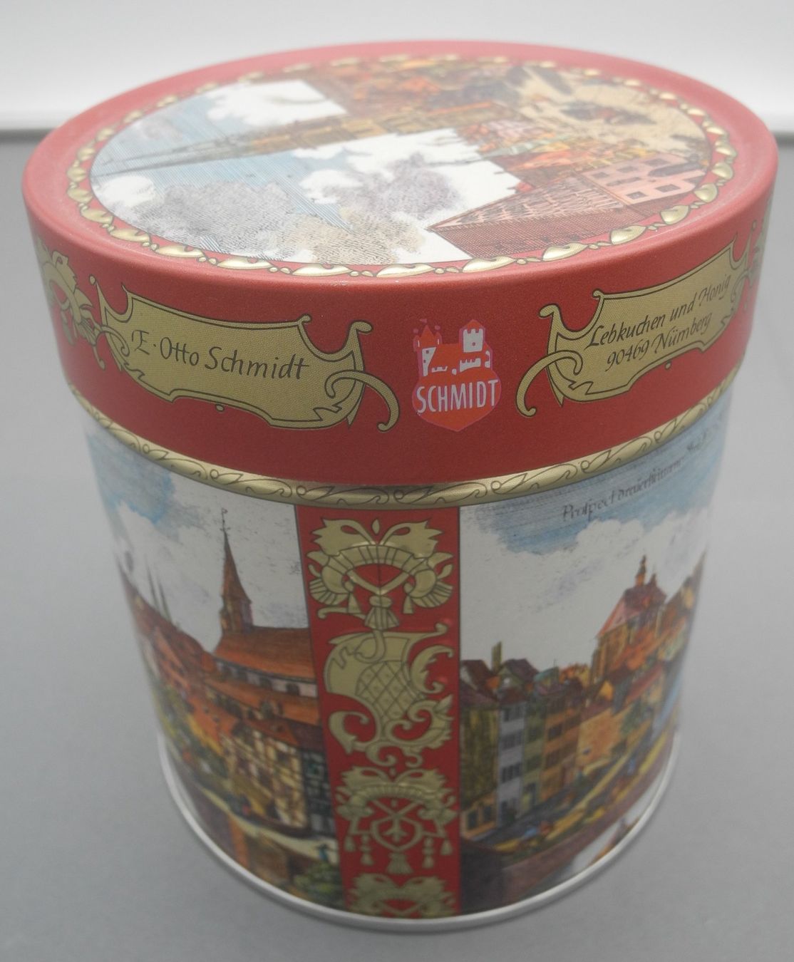 Barattoli: Retro Lebkuchen Dose "E. Otto Schmidt" Nürnberg, Nr. 213 – Usato da Kottwil venduto da Crazyrolf 2