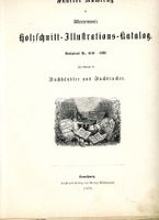 Holzschnitt Illustrations Katalog, über 4500 Holzschnitte,