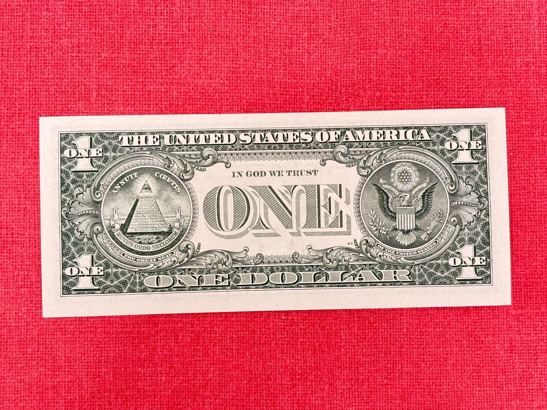 Banknoten: 1 Doller USA ONE DOLLAR – Neu (gemäss Beschreibung) aus Ormalingen von digital09 1