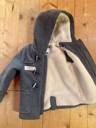 Manteau gris chaud