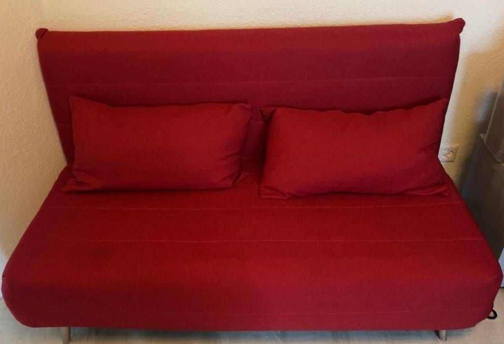 Sofas: Schönes rotes  Bettsofa – Gebraucht aus Adligenswil von Decor-Tech
