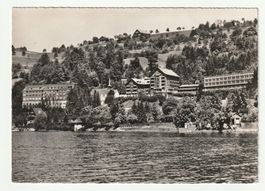 Postskarte Gesamtansicht  Ländli am Aegerisee 20.09.1960