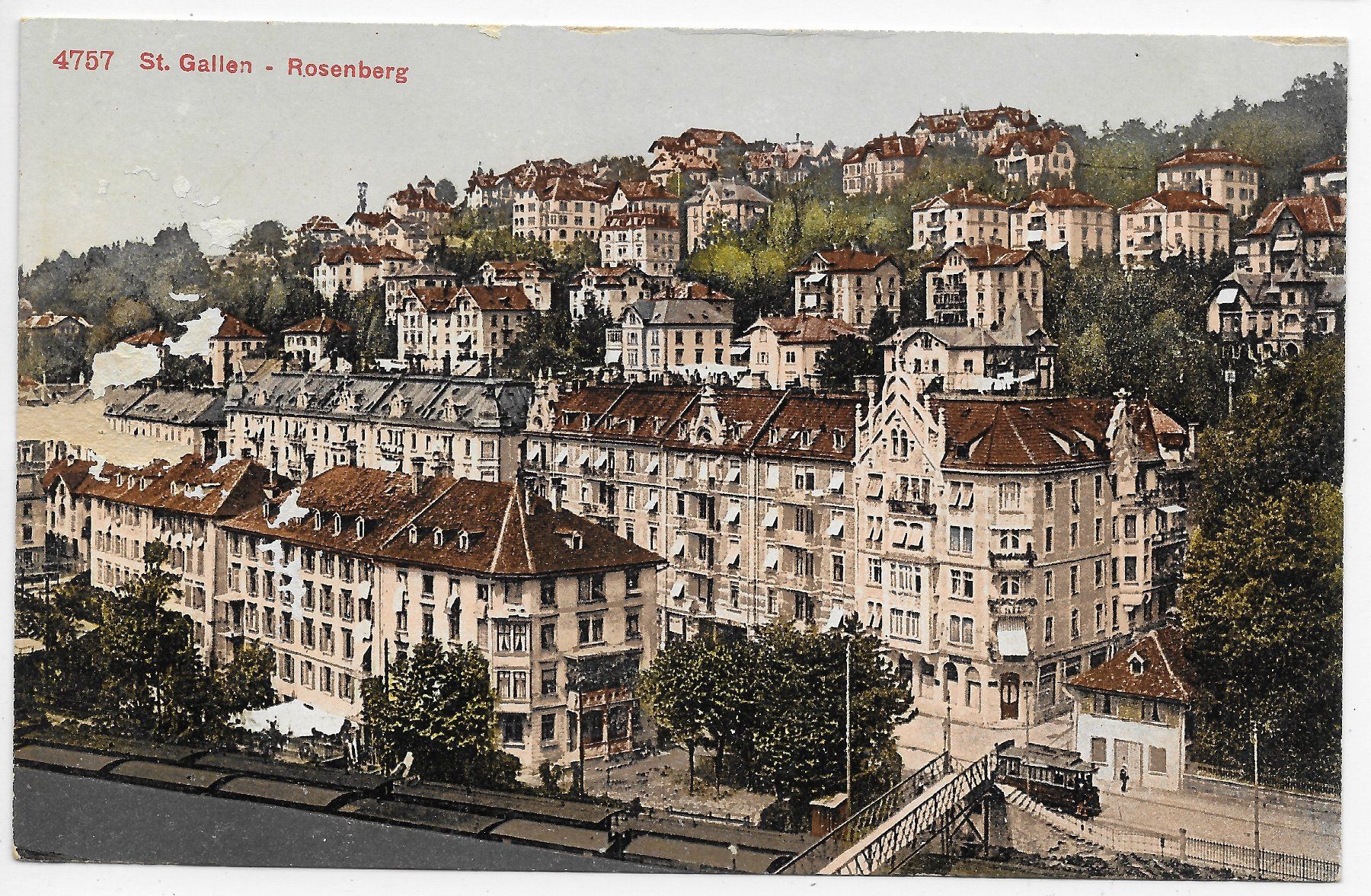 Cartoline postali: St. Gallen Rosenberg – Usato da Hefenhofen venduto da Richsalz