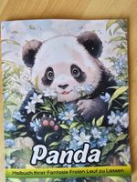 Malbuch  mit Panda Zum Stressabbau NEU!